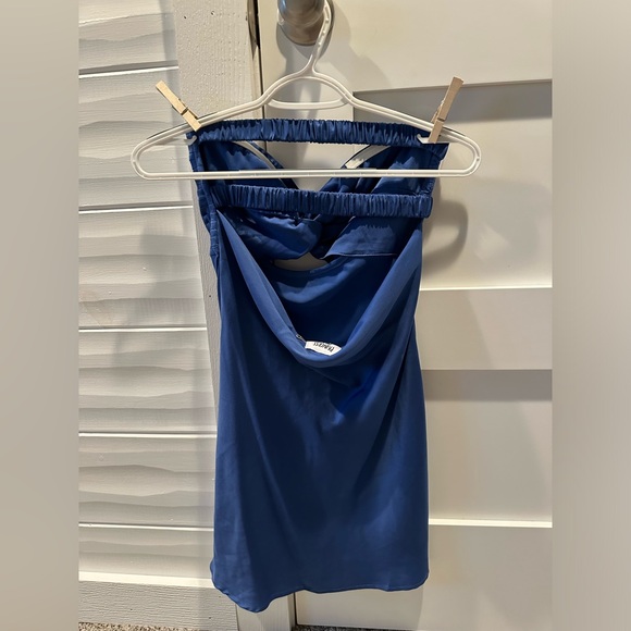 size 2 blue princess polly mini dress - Picture 4 of 5